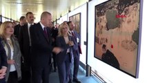Erdoğan, isviçre'de 'hayat devam ediyor, sanat devam ediyor' başlıklı sergiyi ziyaret etti