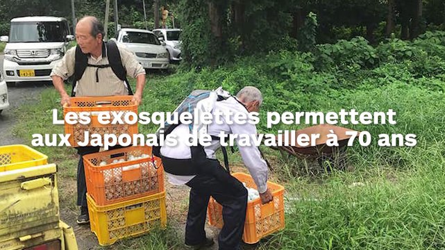 Comme les exosquelettes peuvent aider les Japonais à travailler jusqu'à 70 ans