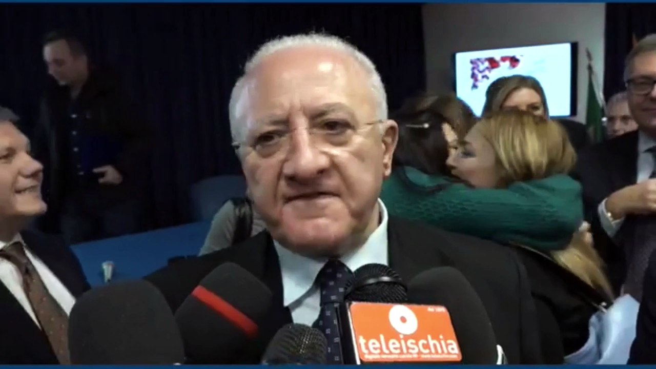 De Luca - Su Terra dei Fuochi la Campania ha fatto più di tutti (17.12.19)