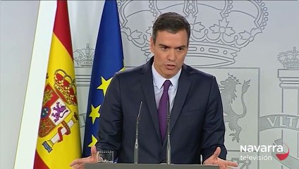 Declaraciones de Pedro Sánchez sobre Bildu y el PSN