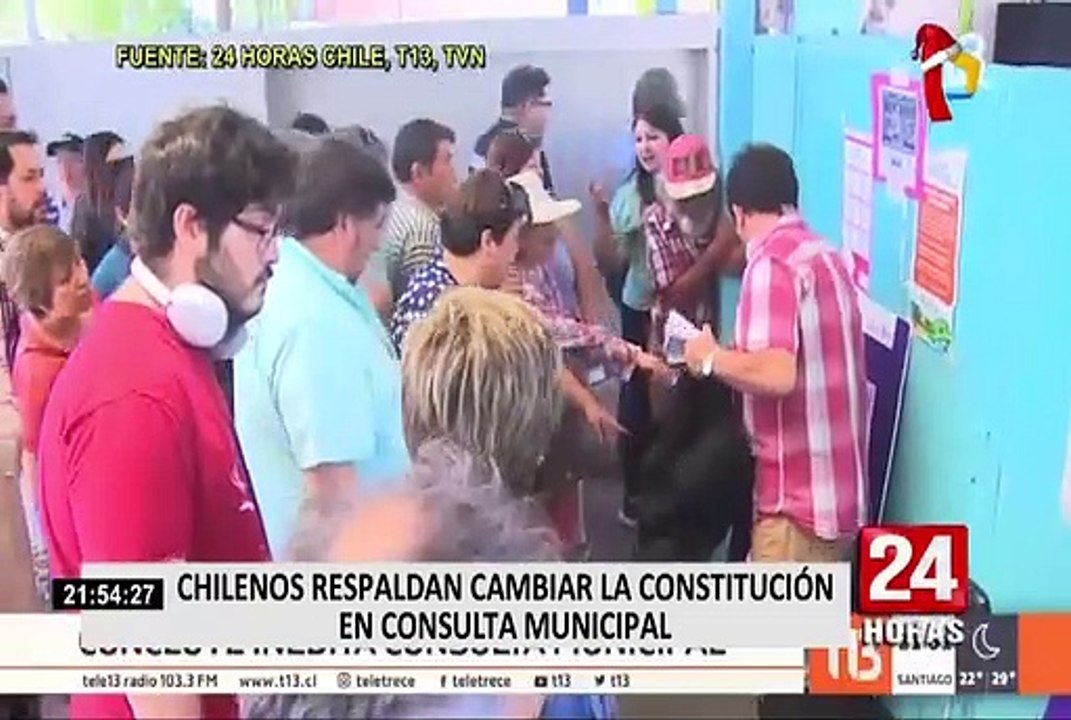 Chile: ciudadanos chilenos respaldan cambiar la...