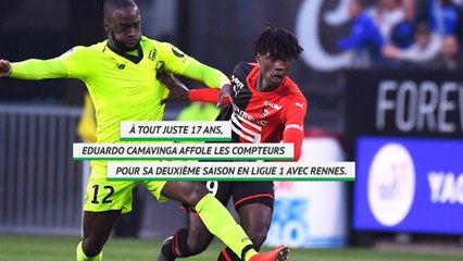 Rennes: Eduardo Camavinga, la nouvelle star