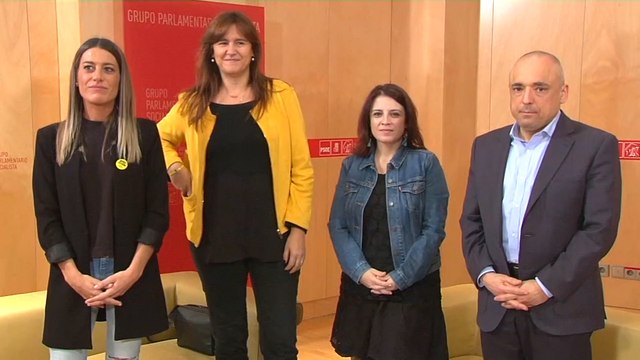 Lastra se reúne con JxCat y con la CUP