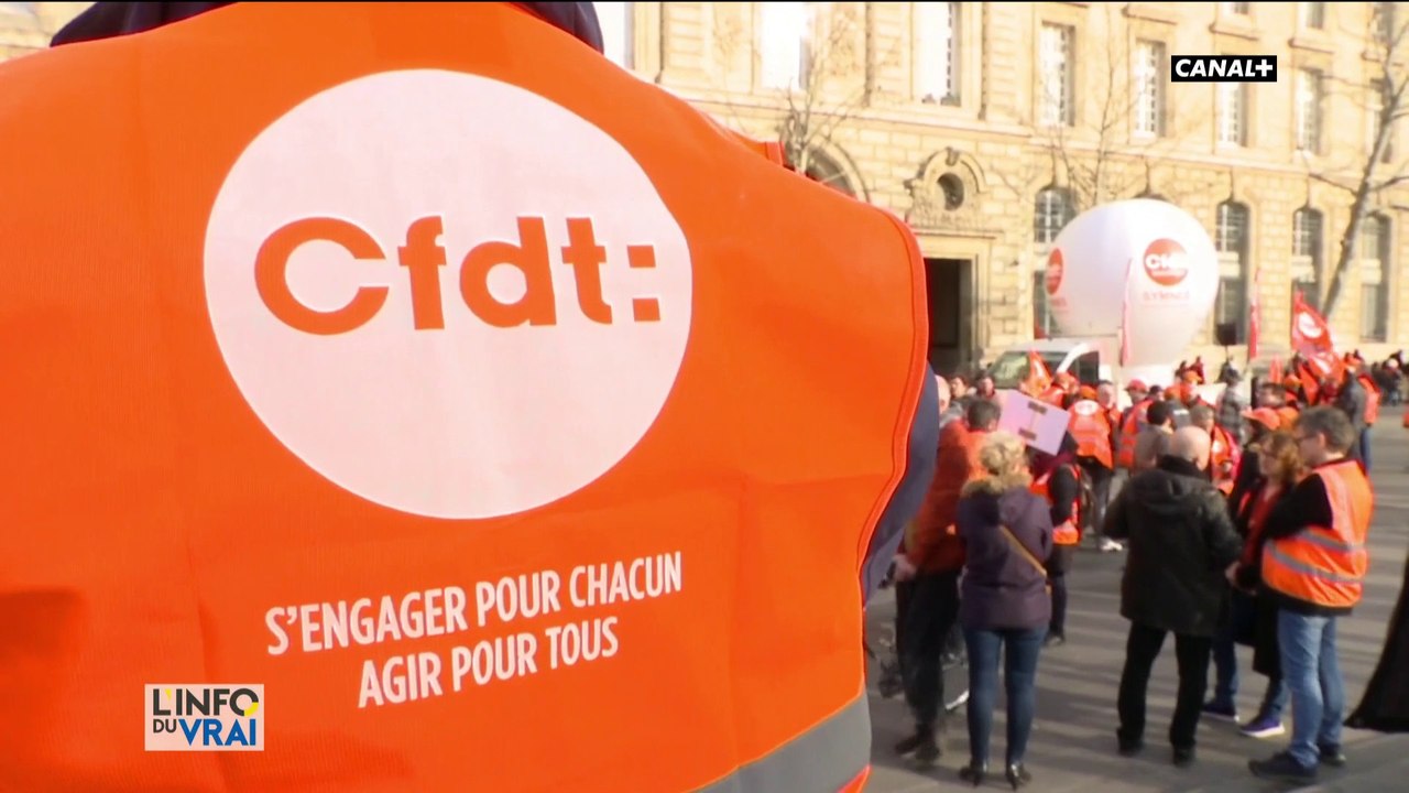17 décembre : la CGT et la CFDT manifestent côté à côté