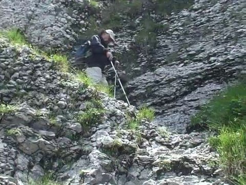 Crêtes Naves-Orient-La Clé du col de Montaud - Vercors