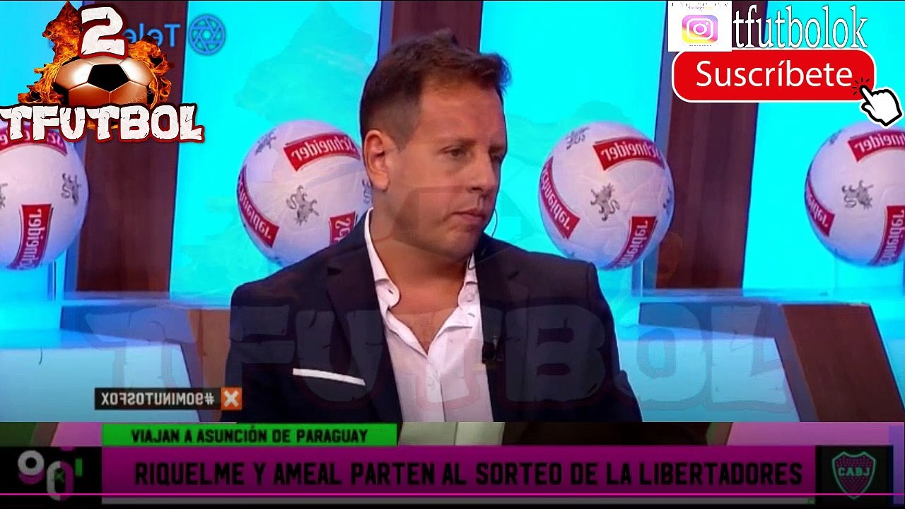 90 MINUTOS DE FUTBOL (17/12/19) : AMEAL Y RIQUELME RUMBO AL SORTEO DE LA LIBERTADORES - PARTE 1