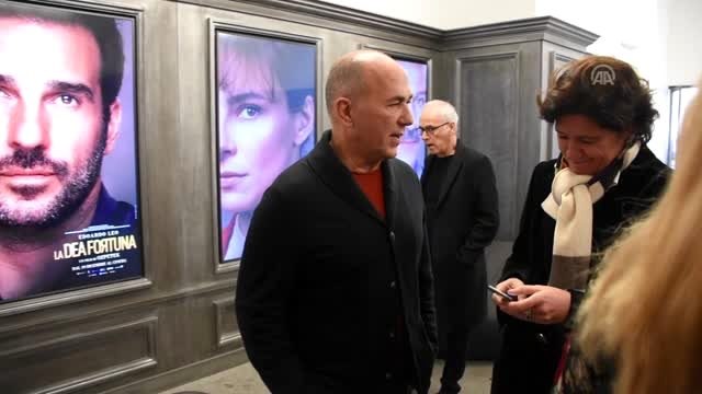 Ferzan Özpetek son filmi Şans Tanrıçası nı İtalya'da tanıttı