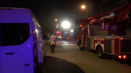 Tüpten sızan gazın patlaması sonucu 1 kişi yaralandı