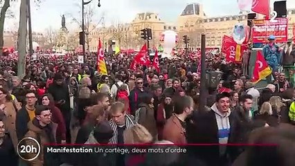 Grève du 17 décembre : CGT, CFDT... un cortège, deux mots d'ordre