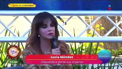 ¡Lucía Méndez confiesa que una mujer se dedica a atacarla en redes sociales!