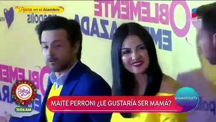 ¿Maite Perroni planea ser mamá?