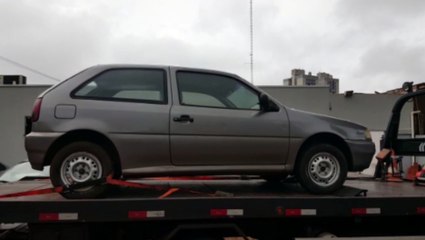 Gol furtado no Centro é localizado pela Polícia Militar