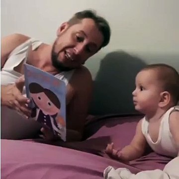 Evladıyla Kitap Okuma Etkinliği Yapan Baba ve Kitaptan Çıkardığı Sonuç