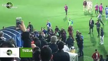 Tuzlaspor - Galatasaray maçı sonrası olaylar