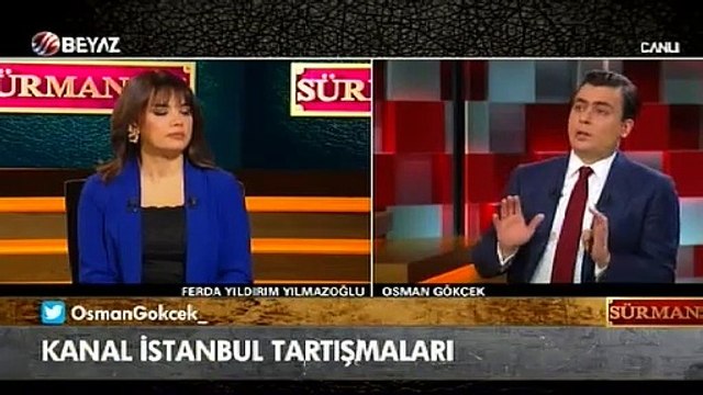 Osman Gökçek'ten İmamoğlu'na Kanal İstanbul eleştirisi (1)