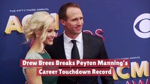 Drew Brees Takes Over Peyton Manning’s Record
