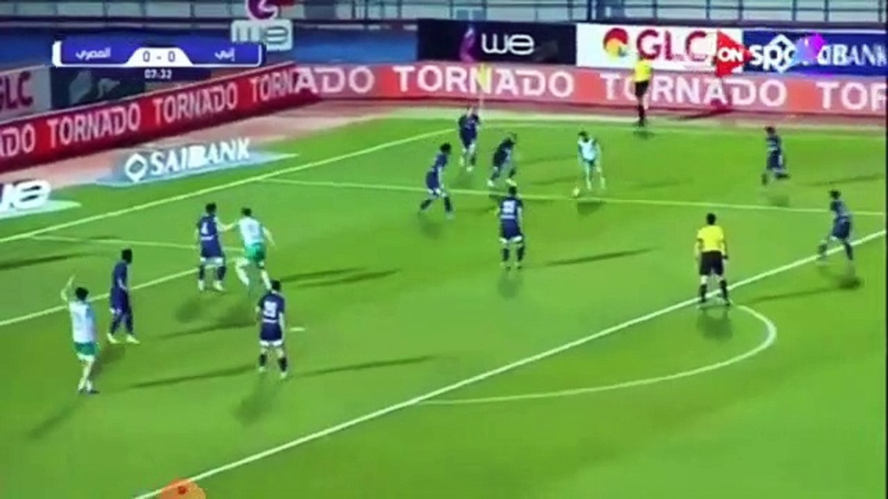 ملخص مباراه انبي 1 - 0 المصري البورسعيدي