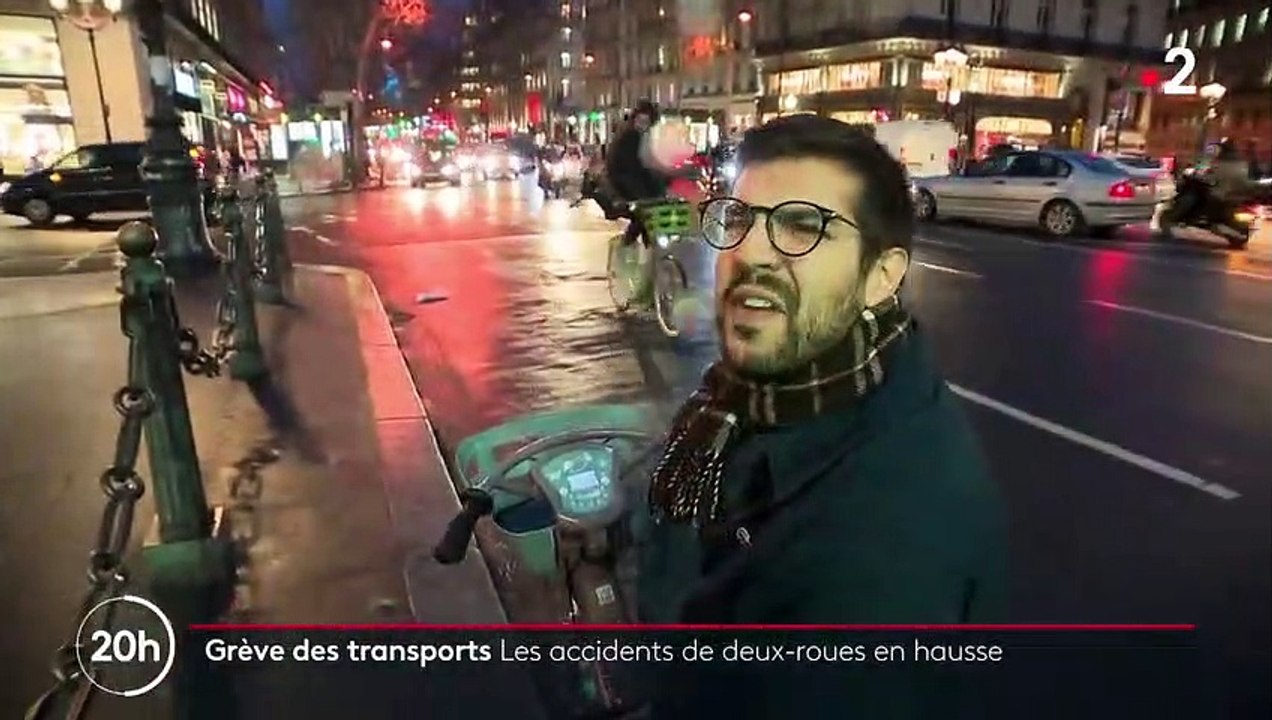 Grève des transports : les accidents de deux-roues en hausse