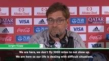 We see ourselves as challengers, not favourites - Klopp