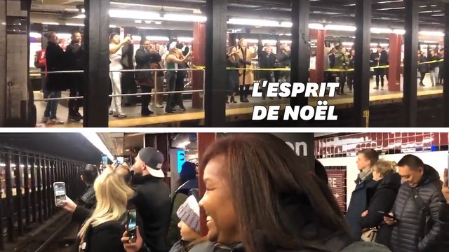 Ces fans de Mariah Carey improvisent All I want for Christmas is you dans le métro