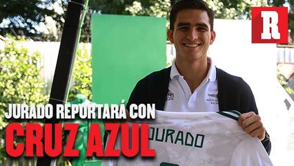 Jurado llega a la CDMX para reportar con Cruz Azul