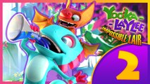 Yooka-Laylee and the Impossible Lair Part 2 (PS4) 100% Walkthrough Level 3, 4, 4-2 & 3-2