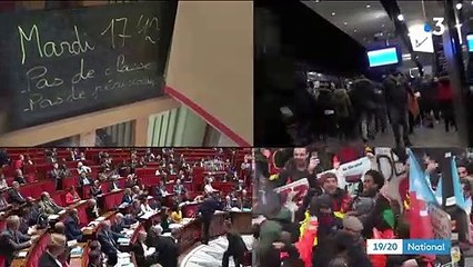 Grève du 17 décembre : 615 000 manifestants dans toute la France, 1,8 million selon la CGT