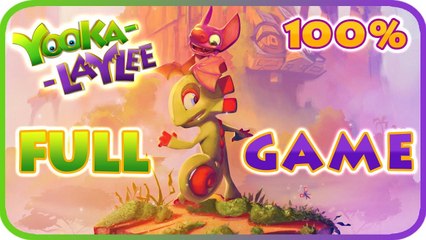 Download Video: Yooka-Laylee Walkthrough 100% FULL GAME Longplay (PS4, XB1, Switch, PC)