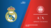 Real Madrid - AX Armani Exchange Milan Highlights | Turkish Airlines EuroLeague, RS Round 14