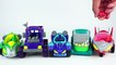 Learn Colors for Kids with PJ Masks Wrong Heads Toys, Cars and Kinetic Sand-