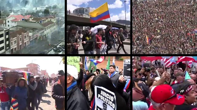 Retrospectiva 2019: el año en que los movimientos sociales tomaron las calles de Latinoamérica