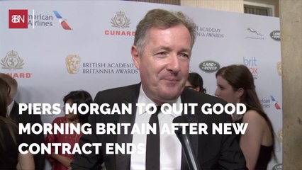 Piers Morgan Is Going To Quit