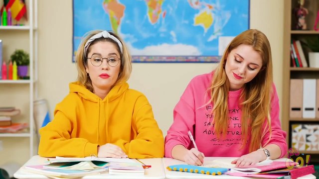 TIPOS DE ESTUDIANTES EN CLASE || Estudiantes graciosos de la escuela por 123 GO! Spanish