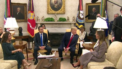 Trump acusa a jefa demócrata de "minar la democracia de EEUU" con juicio político