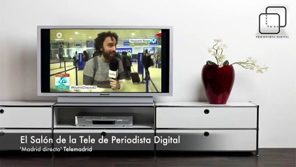 Así le roban el abrigo a este reportero de Telemadrid en pleno directo