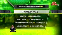 Clubes ecuatorianos ya tienen rivales en Sudamericana