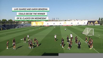 Suarez v Benzema - Who will decide El Clasico?