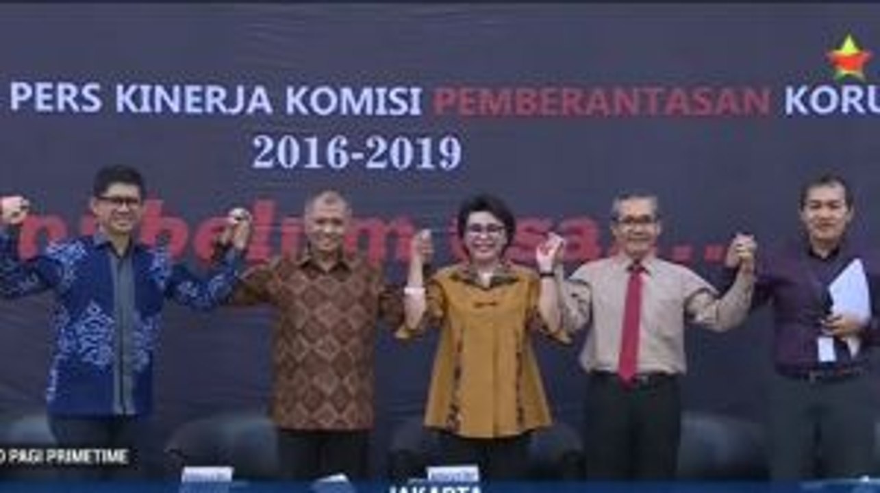 Pimpinan KPK Jilid IV Pamit