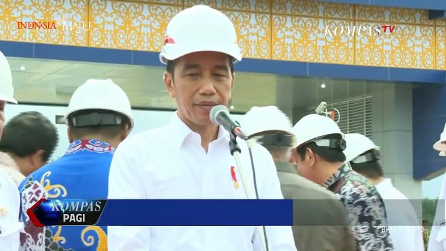 Akhirnya, Tol Pertama di Kalimantan Diresmikan Presiden Jokowi