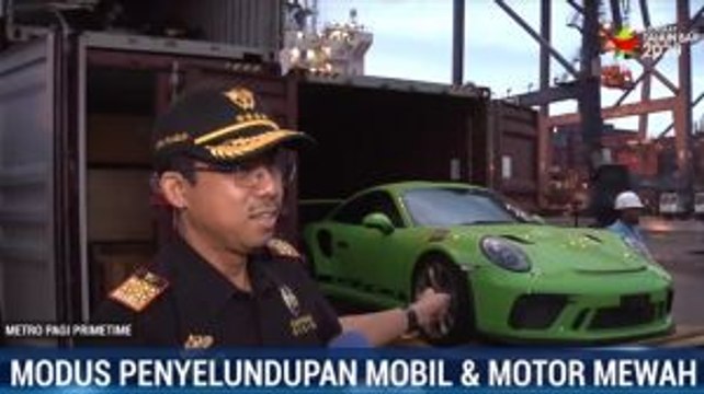 Begini Modus Penyelundupan Kendaraan Mewah