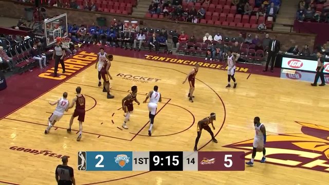 Marques Bolden Posts 11 points & 11 rebounds vs. Westchester Knicks