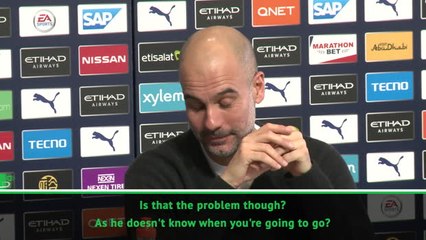 You want to sack me? - Guardiola on whether Arteta is waiting for City top job