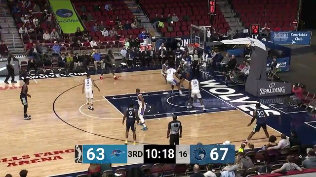 Naz Reid (23 points) Highlights vs. Oklahoma City Blue