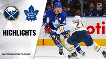 NHL Highlights | Sabres @ Maple Leafs 12/17/19