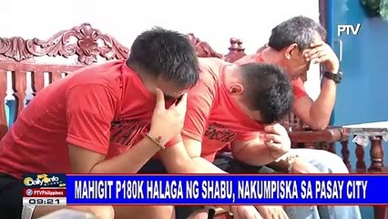 Mahigit P180K halaga ng shabu, nakumpiska sa Pasay City