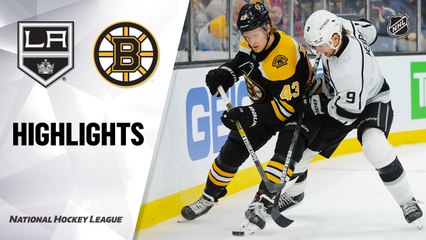 NHL Highlights | Kings @ Bruins 12/17/19