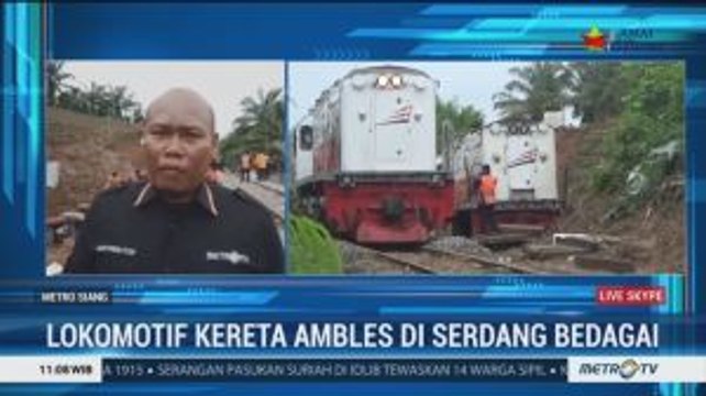 Pascalongsor, Jalur KA Medan-Pematangsiantar Sudah Bisa Dilintasi