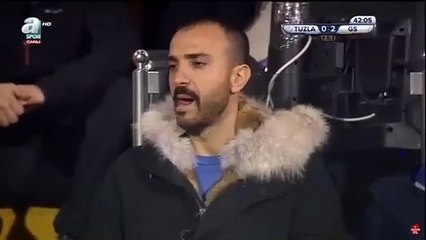 Okan Kurt'un Tuzla maçındaki görüntüsü sosyal medyada gündem oldu