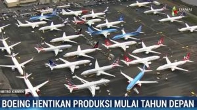 Boeing Hentikan Produksi Mulai Tahun Depan