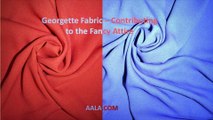 Georgette Fabric – Contributing to the Fancy Attire